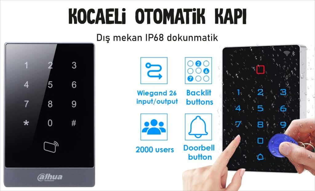 Kartlı ve Şifreli geçiş paneli, Bina şifre paneli, Kapı açma paneli