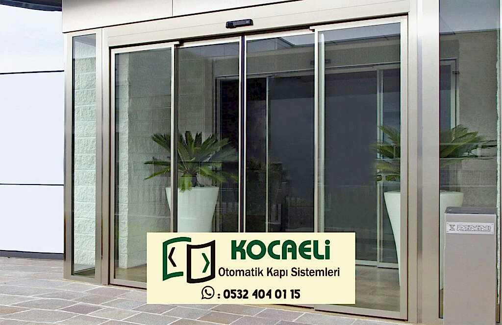 İzmit Fotoselli cam kapi, çift kanatlı otomatik cam kapılar ve Kocaeli sensörlü cam kapı