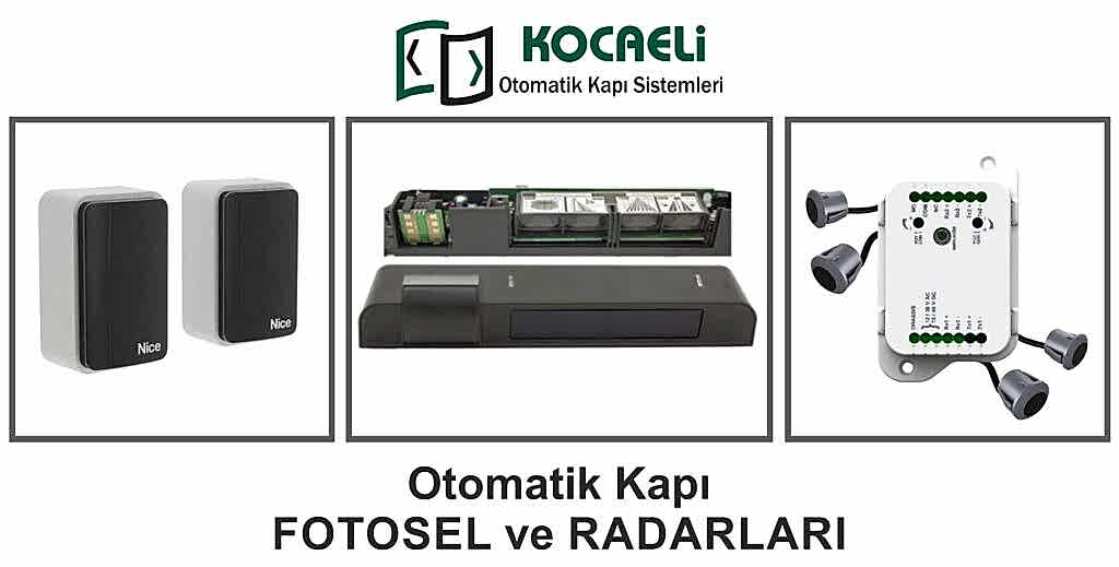 Yanakayar Otomatik Kapı Kontrol kartları Emniyet fotoseli